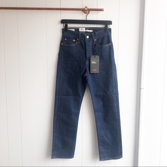 NWT Levi’s Wedgie Straight Western Fringe Jeans - Picture 2 of 4